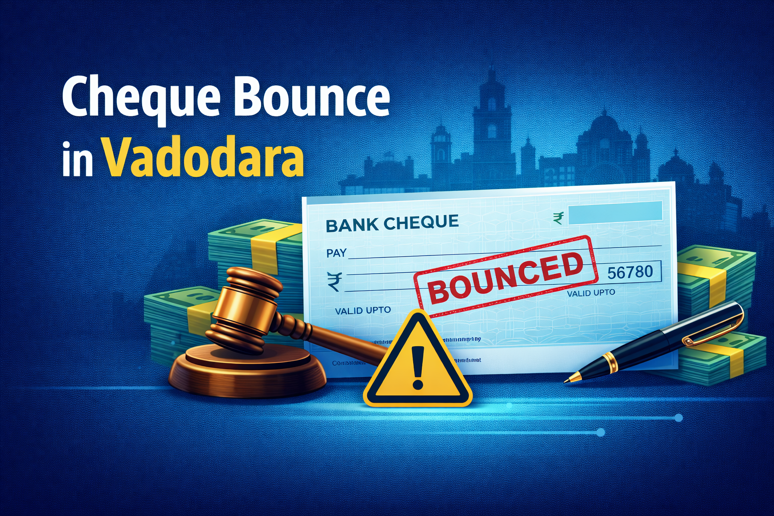 Cheque Bounce Vadodara - Section 138 NI Act, Business Dispute Legal Help